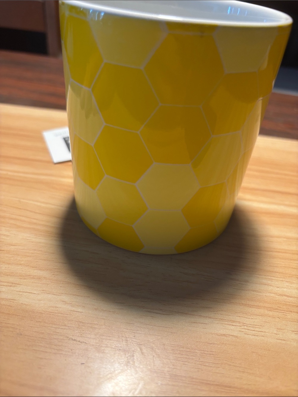 GiftCraft Bee Happy Yellow Ceramic Mug - Picture 5 of 8